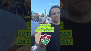 ITALIANOS RESPONDEM QUEM FOI O CAMPEÃO DA LIBERTADORES  shorts  geglobo [upl. by Eivets]