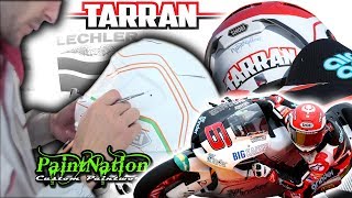 Tarran Mackenzie 2017 Shoei Xspirit 3 custom paint [upl. by Apur]