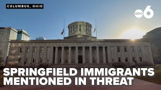 Statehouse bomb threat included derogatory comments about Springfield immigrants [upl. by Bonnette]