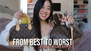 My ENTIRE LOUIS VUITTON BAG Collection  Ranked From WORST to BEST [upl. by Nylirem]