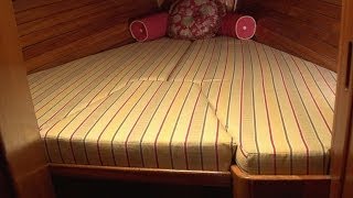 How to Make VBerth Cushions [upl. by Aikimat921]