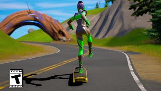 New Skateboard in Fortnite Update [upl. by Aicirtel]