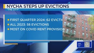 NYCHA steps up evictions report [upl. by Attenej882]