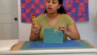 Sewing Lessons Cutting Basics [upl. by Ejroj711]