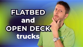 The secrets of flatbeds amp open deck trailers [upl. by Latif554]