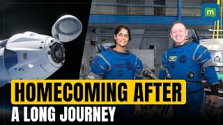 Stranded on ISS astronauts Sunita Williams Butch Wilmore to return via SpaceX capsule [upl. by Ellemrac]