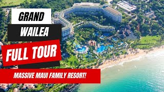 Grand Wailea Full Tour  Is This The Best Family Resort in Maui [upl. by Erialb376]