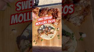 Sweetbreads Mollejas Tacos Cooked On Santa Maria Grill [upl. by Columbine]