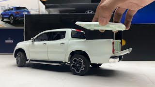 Realistic MercedesBenz XClass Truck Scale Model Unboxing [upl. by Dudden731]