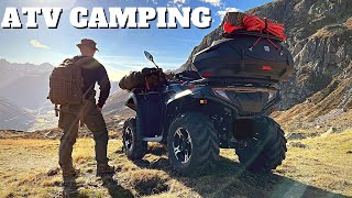 ATV CAMPING CFMOTO CFORCE 625 [upl. by Jacklyn380]