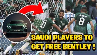 Saudi Arabia Players To Receive Bentley After Beating Argentina At World Cup [upl. by Ayekim]