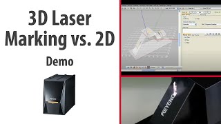 3D Laser Marking vs 2D  KEYENCE MD Series [upl. by Rodney]