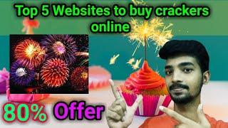 Top 5 online crackers websites with 80 discount from sivakasi  how to buy crackers online [upl. by Barber]