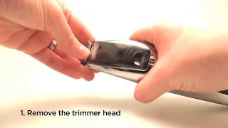 How to Change Trimmer Attachments  Wahl [upl. by Ruff]