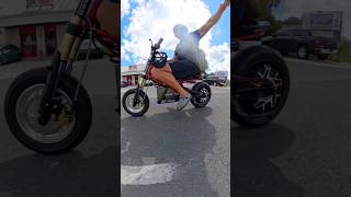 10000 Watt Sotion powered Razor RSF650 A kids toy no more 🚀 minibike [upl. by Cromwell336]