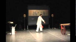 Tai chi Kungfu Fan Chinese Martial art taiji 太极功夫扇 [upl. by Aridnere]