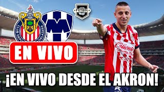 ¡CHIVAS vs RAYADOS EN VIVO en el ESTADIO AKRON  Jornada 10 Apertura 24 LIGA MX [upl. by Mcgruter]