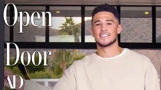 Inside NBA Star Devin Bookers Stylish Desert Oasis  Open Door  Architectural Digest [upl. by Aveer]