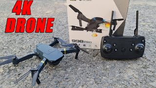 998 Pro 4K Drone Unboxing Review Fly amp video Test Water prices [upl. by Dlaner]