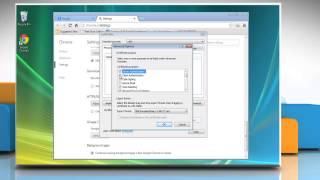 How to manage Advanced Security settings in Google™ Chrome on a Windows® Vista PC [upl. by Singband]