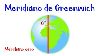 🌎 ¿Qué es el Meridiano de Greenwich 🌎 Fácil y Rápido [upl. by Tshombe751]