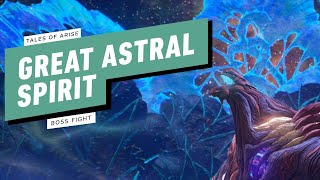 Tales of Arise Gameplay Walkthrough  Boss Fight Great Astral Spirit [upl. by Assilla]