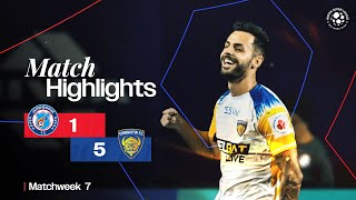 Match Highlights  Jamshedpur FC 15 Chennaiyin FC  MW 7  ISL 202425 [upl. by Ernestus845]