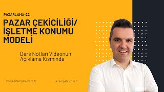 DURUM ANALİZİ2 PAZAR ÇEKİCİLİĞİİŞLETME KONUMU MODELİ [upl. by Dobson]