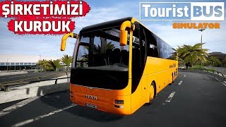 TOURIST BUS SIMULATOR  BU OTOBÜS OYUNU AKAR  1 [upl. by Pardew]