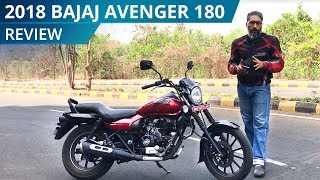 Bajaj Avenger 180 Review  BikeWale [upl. by Laehcim]