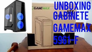 UNBOXING Gabinete GAMEMAX 5961F [upl. by Ahsiekar416]