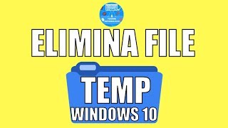 Come eliminare il File Temporanei su Windows 10 [upl. by Zelma]