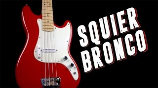 Squier Bronco Bass Demo [upl. by Florencia]