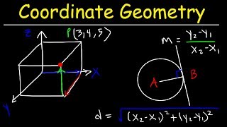 Coordinate Geometry Basic Introduction Practice Problems [upl. by Federico]