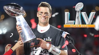 Super Bowl LV Trophy Presentation amp MVP Speech [upl. by Briggs730]