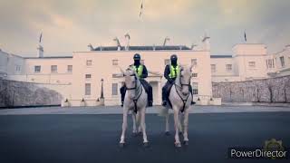 Irish Gardai vs Swiss police Jerusalem dancing challenge [upl. by Irami203]