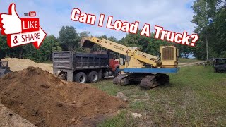 The Gradall Loading Sand My Oldest Excavator Getting It Done [upl. by Adnorrahs]