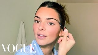 Kendall Jenners Acne Journey GoTo Makeup and Best Family Advice  Beauty Secrets  Vogue [upl. by Bobina]