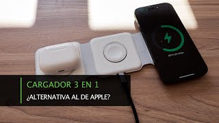 Cargador 3 en 1 Magsafe  Qi Zeera Wireless ¿Alternativa al de Apple [upl. by Bellamy]