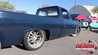 KCs Paint Shop 1986 C10 SEMA Build  Gears Wheels and Motors KC Paint Shop [upl. by Arahd]