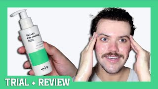 stratia velvet cleansing milk  trial  review [upl. by Akamahs]