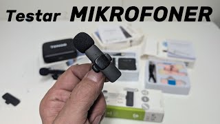 Testar billiga mikrofoner för youtube tiktok VLOG instagram X mfl [upl. by Kila]