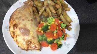 Slimming world pasty and chips [upl. by Adnirolc]