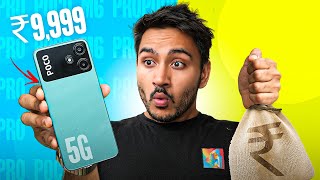 POCO M6 5G review  Another Budget 5G smartphone from Rs 9499 [upl. by Ana753]