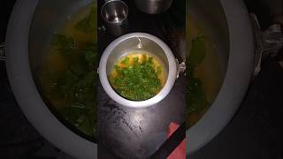 How to make dal  spinach dal dal spinachfood recipe cooking tricksshortsviralytviralvideo [upl. by Ednutabab]