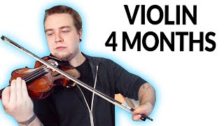 Otu Violin  4 Months Progress [upl. by Hendry903]