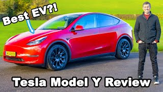 Tesla Model Y 2022 review  the BEST electric SUV [upl. by Vander277]