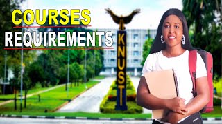 ALL KNUST Postgraduate Courses and Requirements [upl. by Symon]