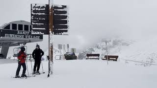 BEST Ski Resort in Banff National Park Canada  Sunshine Village [upl. by Killian]