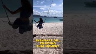 Shehnaaz gill enjoying that moment shehnaazgill viral ytshorts [upl. by Noscire]